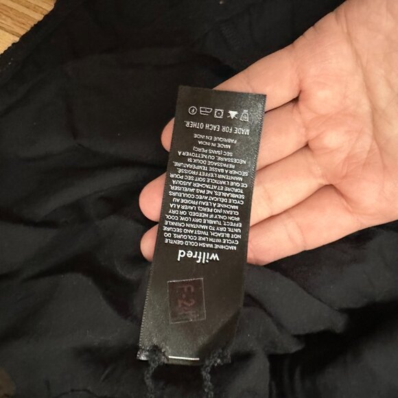 Wilfred Azalea Dress - Size Small - Black - Picture 9 of 11